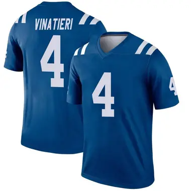 Adam Vinatieri Men's Legend Royal Indianapolis Colts Jersey
