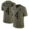 Adam Vinatieri Youth Limited Olive Indianapolis Colts Sr. 2025 Salute to Service Jersey
