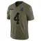 Adam Vinatieri Youth Limited Olive Indianapolis Colts Sr. 2025 Salute to Service Jersey