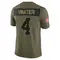 Adam Vinatieri Youth Limited Olive Indianapolis Colts Sr. 2025 Salute to Service Jersey
