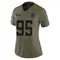 Adetomiwa Adebawore Women's Limited Olive Indianapolis Colts Sr. 2025 Salute to Service Jersey