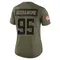 Adetomiwa Adebawore Women's Limited Olive Indianapolis Colts Sr. 2025 Salute to Service Jersey