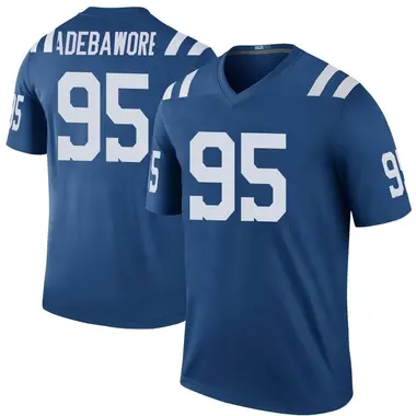 Adetomiwa Adebawore Youth Legend Royal Indianapolis Colts Color Rush Jersey