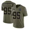 Adetomiwa Adebawore Youth Limited Olive Indianapolis Colts Sr. 2025 Salute to Service Jersey