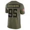 Adetomiwa Adebawore Youth Limited Olive Indianapolis Colts Sr. 2025 Salute to Service Jersey