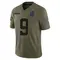 Ajou Ajou Men's Limited Olive Indianapolis Colts Sr. 2025 Salute to Service Jersey