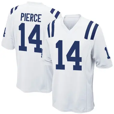 Alec Pierce Men's Game White Indianapolis Colts Jersey