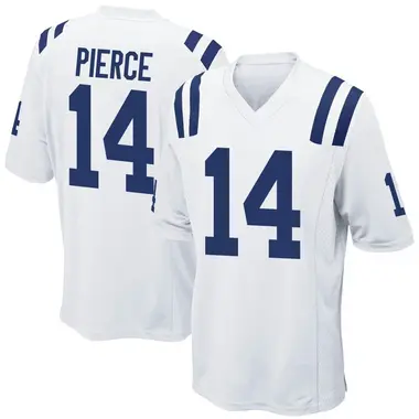 Alec Pierce Youth Game White Indianapolis Colts Jersey