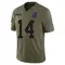 Alec Pierce Youth Limited Olive Indianapolis Colts Sr. 2025 Salute to Service Jersey