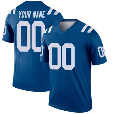 Custom Youth Legend Royal Indianapolis Colts Jersey