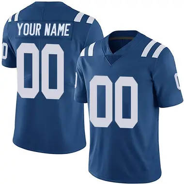 Custom Youth Limited Royal Indianapolis Colts Team Color Vapor Untouchable Jersey