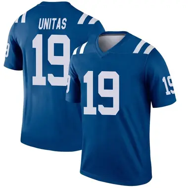 Johnny Unitas Youth Legend Royal Indianapolis Colts Jersey
