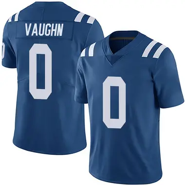 Jordon Vaughn Men's Limited Royal Indianapolis Colts Team Color Vapor Untouchable Jersey