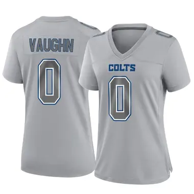 Jordon Vaughn Women's Game Gray Indianapolis Colts Atmosphere Fashion Jersey
