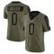 Jordon Vaughn Youth Limited Olive Indianapolis Colts 2021 Salute To Service Jersey