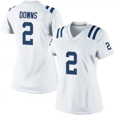Josh Downs Women's Game White Indianapolis Colts Jersey