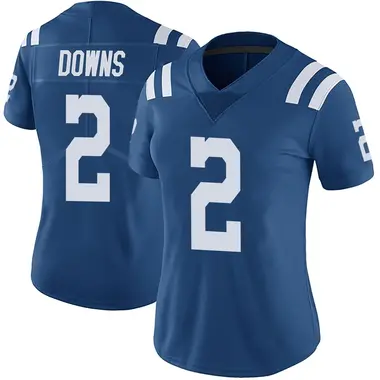 Josh Downs Women's Limited Royal Indianapolis Colts Color Rush Vapor Untouchable Jersey