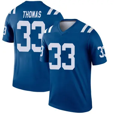 Juanyeh Thomas Youth Legend Royal Indianapolis Colts Jersey