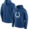 Men's Royal Indianapolis Colts Circuit Logo Essential Performance Pullover Hoodie