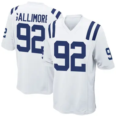 Neville Gallimore Youth Game White Indianapolis Colts Jersey