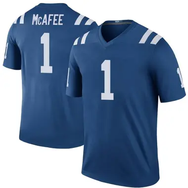 Pat McAfee Men's Legend Royal Indianapolis Colts Color Rush Jersey